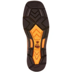 Ariat Men's WorkHog XT 11" Carbon Toe WP Western Work Boot - Brown - 10024968 -BootBase Sales Store 10024968 sole