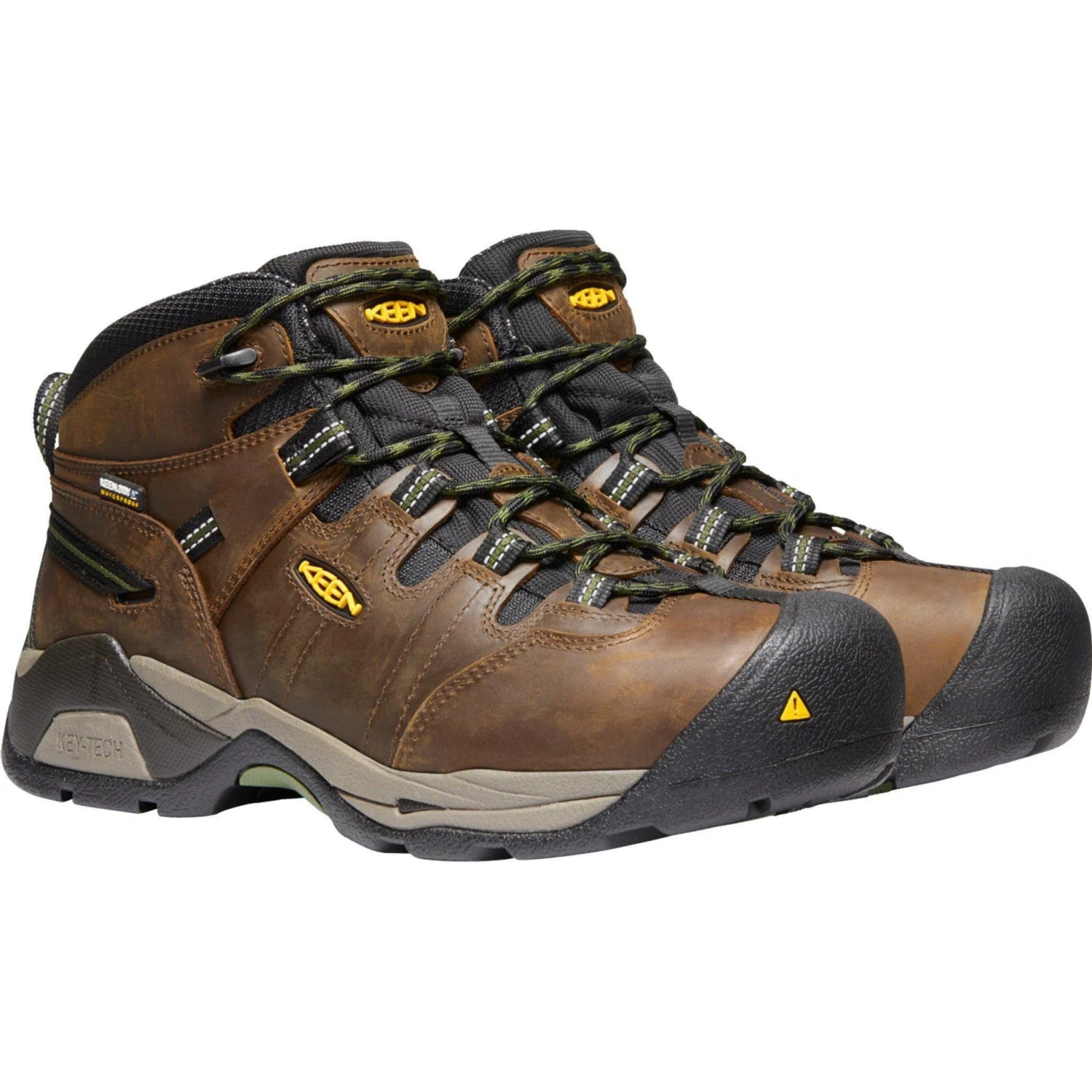 Keen Utility Men's Detroit XT Steel Toe WP Work Boot - Brown - 1020085 3 Keen Utility Men's Detroit XT Steel Toe WP Work Boot - Brown - 1020085