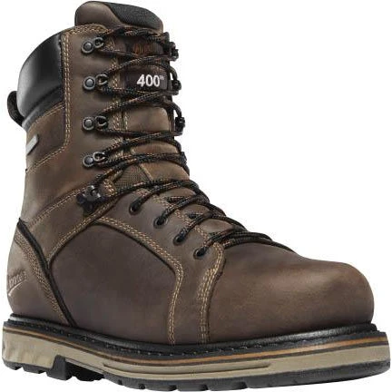 Danner Men's Steel Yard 8" Steel Toe Insulated WP Work Boot Brown 12535 3 Danner Men's Steel Yard 8" Steel Toe Insulated WP Work Boot Brown 12535