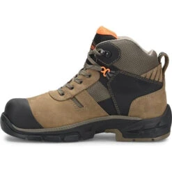 Carolina Men’s Duke 5" WP Comp Toe Hiker Work Shoe -Brown- CA5548 -BootBase Sales Store CA5548 autox400 Instep