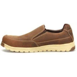 Carolina Men's S-117 Aluminum Toe Slip-On Work Shoe - Brown - CA5572 -BootBase Sales Store CA5572 Instep