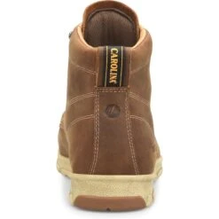 Carolina Men's S-117 Alum Toe Moc Toe WP LW Work Shoe - Brown - CA5575 -BootBase Sales Store CA5575 Heel