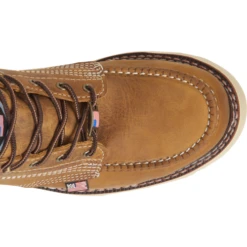 Carolina Men's Ferric 6" Steel Toe Moc Toe Work Boot - Brown - CA7514 -BootBase Sales Store CA7514 2