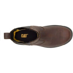 CAT Men's Wheelbase Steel Toe Work Boot - Clay - P91026 -BootBase Sales Store CATM P91026 030419 S19 TOP