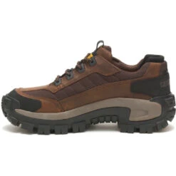CAT Men's Invader Steel Toe Work Shoe - Dark Brown - P91338 -BootBase Sales Store CATM P91338 120820 F21 180