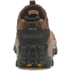 CAT Men's Invader Steel Toe Work Shoe - Dark Brown - P91338 -BootBase Sales Store CATM P91338 120820 F21 270