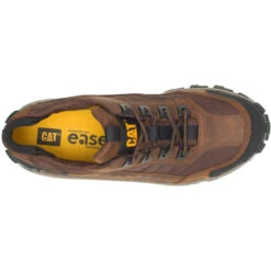 CAT Men's Invader Steel Toe Work Shoe - Dark Brown - P91338 -BootBase Sales Store CATM P91338 120820 F21 TOP
