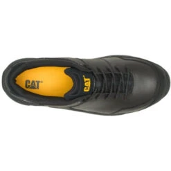 Cat Men's Streamline 2.0 Leather Comp Toe Work Shoe - Black - P91351 -BootBase Sales Store CATM P91351 060921 F21 TOP