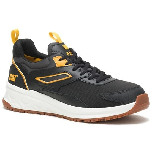 CAT Men's Streamline Runner CCT Slip Resist Work Shoe -Black- P91489 3 CAT Men's Streamline Runner CCT Slip Resist Work Shoe -Black- P91489