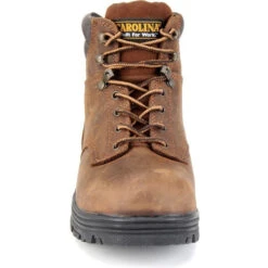Carolina Men's Engineer 6" Soft Toe WP Slip Resist Work Boot -Brown- CA3026 12 Carolina Men's Engineer 6" Soft Toe WP Slip Resist Work Boot -Brown- CA3026 -BootBase Sales Store CLA 008 ca3026