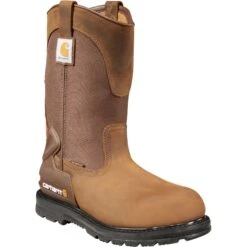 Carhartt Men's 11" Steel Toe WP Wellington Work Boot - Brown - CMP1200 -BootBase Sales Store CMP1100 1 d20170bf e45f 4557 b027 0dacbc394e30