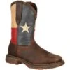 Durango Men's Rebel Steel Toe Western Flag Boot - Brown - DB021 -BootBase Sales Store DB021