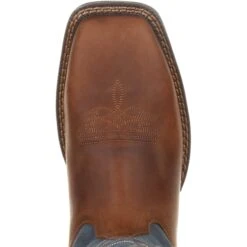 Durango Men's Rebel 12" Steel Toe Pull-On Western Boot- Brown- DDB0134 -BootBase Sales Store DDB0134 birdseye