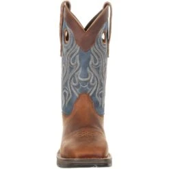 Durango Men's Rebel 12" Steel Toe Pull-On Western Boot- Brown- DDB0134 -BootBase Sales Store DDB0134 front