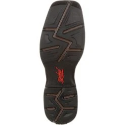 Durango Men's Rebel 12" Steel Toe Pull-On Western Boot- Brown- DDB0134 -BootBase Sales Store DDB0134 outsole