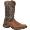 Durango Men's Rebel 12" Square Toe Pull-On Western Boot Chocolate DDB0135 -BootBase Sales Store DDB0135