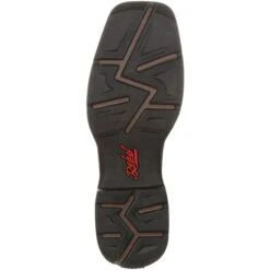 Durango Men's Rebel 12" Square Toe Pull-On Western Boot Chocolate DDB0135 15 Durango Men's Rebel 12" Square Toe Pull-On Western Boot Chocolate DDB0135 -BootBase Sales Store DDB0135 outsole