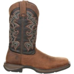 Durango Men's Rebel 12" Square Toe Pull-On Western Boot Chocolate DDB0135 13 Durango Men's Rebel 12" Square Toe Pull-On Western Boot Chocolate DDB0135 -BootBase Sales Store DDB0135 profile