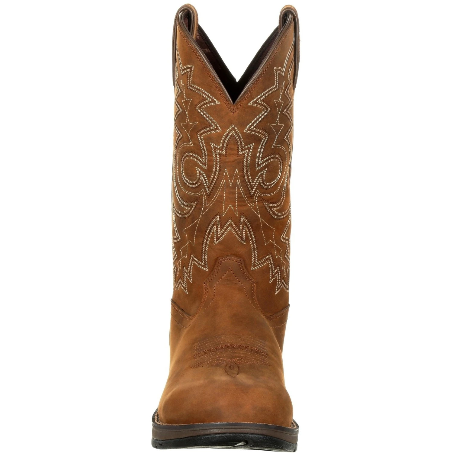 Durango Men's Rebel 12" Round Toe WP Western Boot - Brown - DDB0163 4 Durango Men's Rebel 12" Round Toe WP Western Boot - Brown - DDB0163 - Image 2