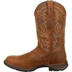 Durango Men's Rebel 12" Round Toe WP Western Boot - Brown - DDB0163 11 Durango Men's Rebel 12" Round Toe WP Western Boot - Brown - DDB0163 -BootBase Sales Store DDB0163 instep profile