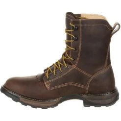 Durango Men's Maverick XP Lacer 8" Steel Toe WP Work Boot - DDB0173 11 Durango Men's Maverick XP Lacer 8" Steel Toe WP Work Boot - DDB0173 -BootBase Sales Store DDB0173 instep profile