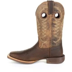 Durango Men's Rebel Pro 12" Square Toe Western Boot - Brown - DDB0221 -BootBase Sales Store DDB0221 instep profile