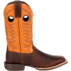 Durango Men's Rebel Pro 12" Square Toe Western Boot - Orange - DDB0230 -BootBase Sales Store DDB0230 profile