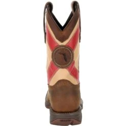 Durango Men's Rebel 11" Square Toe Western Boot - Brown - DDB0233 -BootBase Sales Store DDB0233 back