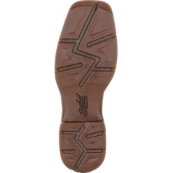 Durango Men's Rebel 11" Square Toe Western Boot - Brown - DDB0233 -BootBase Sales Store DDB0233 outsole