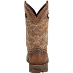Durango Men's Rebel 11" Square Toe Western Boot- Trail Brown - DDB0271 11 Durango Men's Rebel 11" Square Toe Western Boot- Trail Brown - DDB0271 -BootBase Sales Store DDB0271 back
