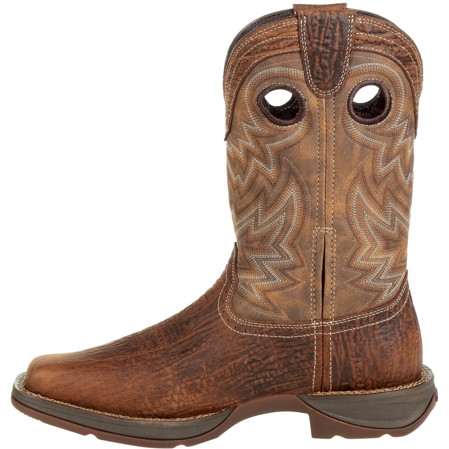 Durango Men's Rebel 11" Square Toe Western Boot- Trail Brown - DDB0271 4 Durango Men's Rebel 11" Square Toe Western Boot- Trail Brown - DDB0271 - Image 3