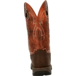 Durango Men's Rebel Ventilated 12" Square Toe Western Boot - DDB0327 -BootBase Sales Store DDB0327 back