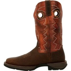 Durango Men's Rebel Ventilated 12" Square Toe Western Boot - DDB0327 -BootBase Sales Store DDB0327 instep profile