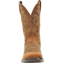 Durango Men's Westward™ 11" Square Toe Pull-On Western Boot - DDB0342 -BootBase Sales Store DDB0342 front
