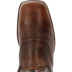 Durango Men's Westward™ 11" Square Toe Western Boot- Chestnut- DDB0351 -BootBase Sales Store DDB0351 birdseye