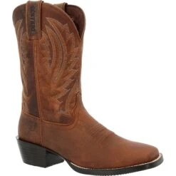 Durango Men's Westward™ 11" Square Toe Western Boot - Cognac - DDB0352
