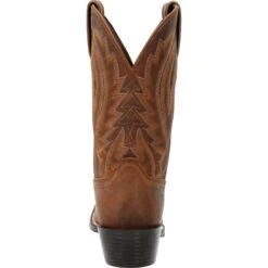 Durango Men's Westward™ 11" Square Toe Western Boot - Cognac - DDB0352 -BootBase Sales Store DDB0352 back