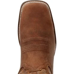 Durango Men's Westward™ 11" Square Toe Western Boot - Cognac - DDB0352 -BootBase Sales Store DDB0352 birdseye