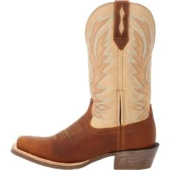 Durango Men's Rebel Pro™ 12" Soft Toe Western Boot - Golden - DDB0355 -BootBase Sales Store DDB0355 instep profile