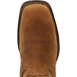 Durango Men's Rebel™ 12" Square Toe WP Western Boot - Russet - DDB0361 -BootBase Sales Store DDB0361 birdseye