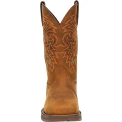 Durango Men's Rebel™ 12" Square Toe WP Western Boot - Russet - DDB0361 -BootBase Sales Store DDB0361 front