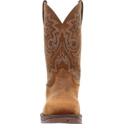 Durango Men's Rebel Work 11" WP Steel Toe Western Boot -Brown- DDB0389 7 Durango Men's Rebel Work 11" WP Steel Toe Western Boot -Brown- DDB0389 - Image 5