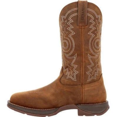 Durango Men's Rebel Work 11" WP Steel Toe Western Boot -Brown- DDB0389 5 Durango Men's Rebel Work 11" WP Steel Toe Western Boot -Brown- DDB0389 - Image 3
