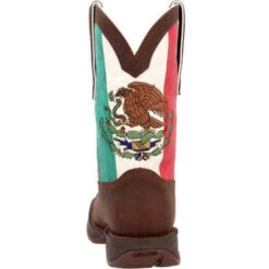 Durango Men's Rebel By Mexico Flag 11" ST Western Boot -Brown- DDB0430 -BootBase Sales Store DDB0430 4 LARGE 0344f46a 4554 49b3 9c8b be52e5bb9aa1