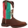 Durango Men's Rebel By Mexico Flag 11" ST Western Boot -Brown- DDB0430 -BootBase Sales Store DDB0430 LARGE 7839d14f 3f57 4f41 a60f 54625f60fcf3