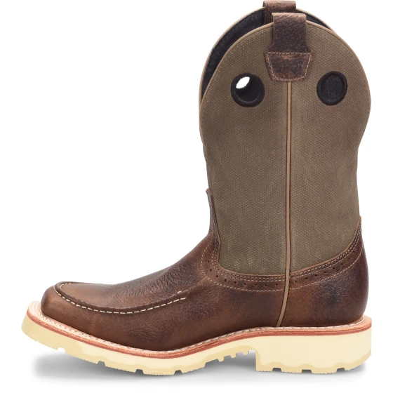 Double H Men's Claton 11" Square Toe USA Made Western Work Boot- DH4563 6 Double H Men's Claton 11" Square Toe USA Made Western Work Boot- DH4563 - Image 4