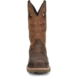 Double H Men's Abner 12" Comp Toe WP Western Work Boot- Brown - DH5353 -BootBase Sales Store DH5353 500xauto Toe