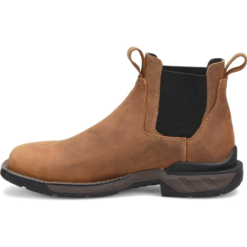 Double H Men's Heisler 5" Square Toe Western Work Boot- Brown - DH5363 5 Double H Men's Heisler 5" Square Toe Western Work Boot- Brown - DH5363 - Image 3