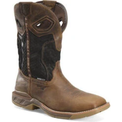 Front Page 30 Double H Men's Zenon 11" Comp Toe WP Western Work Boot- Brown - DH5366