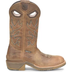 Double H Men's Cleave 12" Comp Toe WP Western Work Boot - Brown - DH5422